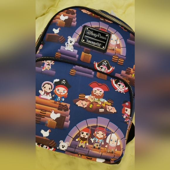Loungefly Disney Parks Pirates of the Carribean Backpack NWT - Picture 7 of 7